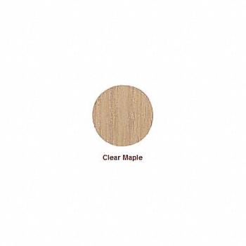 GRAINGER APPROVED Screw Cap Wood Clear Maple 9/16 Dia PK53, 3VJT6