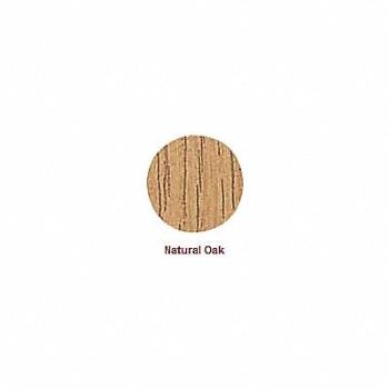 GRAINGER APPROVED Screw Cap Wood Natural Oak 9/16 Dia PK52, 3VJU2