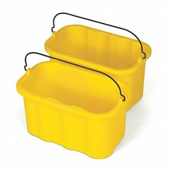RUBBERMAID COMMERCIAL PRODUCTS Caddy 7 1/2 in L Yellow, 3VMK4