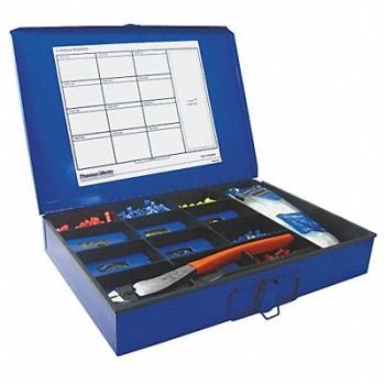 STA-KON Wire Termnl Kit With Hand Tool 1102 pcs., 3VRX3