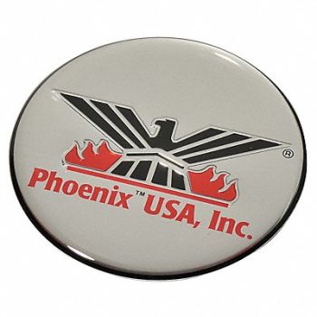 Phoenix Logo 2 In Silver, 3VTC4