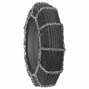 PEERLESS Tire Chains Singles V-Bar PK2, 3VTN9