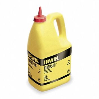 IRWIN STRAIT-LINE Marking Chalk Refill Permanent Red 5 lb, 3VU86
