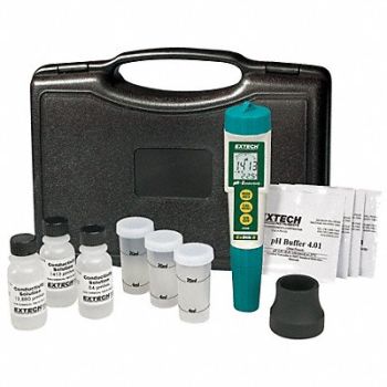 EXTECH pH/Conductivity Kit Waterproof, 3VXN7