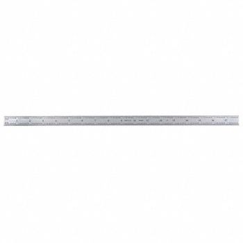 GENERAL Rigid Steel Rule 18 In 5R Grad, 3VZL6