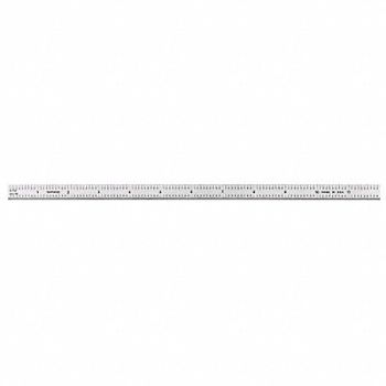 GENERAL Flexible Steel Rule 12 In Engineers, 3VZN9