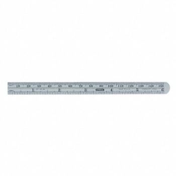 GENERAL Flexible Steel Rule 150x12mm, 3VZR7