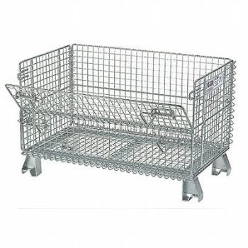 NASHVILLE WIRE Clps Bulk Ctr Silver Vented 22 in, 3W548