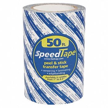 FAST CAP Double Sided Tape 16 11/16 yd L 6 1/2 W, 3WAA6
