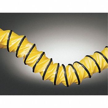 HI-TECH DURAVENT Ducting Hose 8 ID x 15 ft L PVC, 3WB43