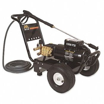 MI-T-M Pressure Washer 1.5HP 1000psi 2gpm 120V, 3WB86