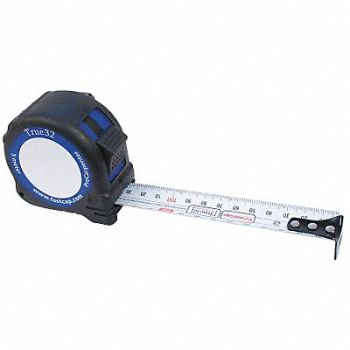 FAST CAP Tape Measure 1 In x 16 ft Black/Blue, 3WCC8