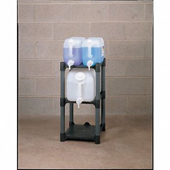 GRAINGER APPROVED Carboy Dispensing Rack 50 lb per Shelf, 8ACG2