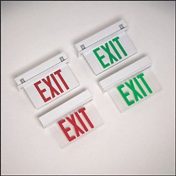 BIG BEAM Edg-Lt ExtSgn Steel Wht 15 3/8in 1.7W, 3WCV2