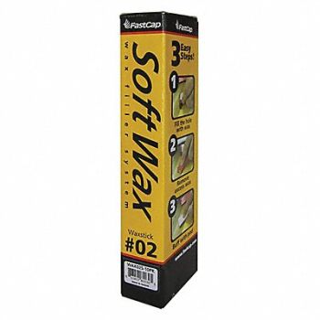 FAST CAP Soft Wax Filler System 1 oz Ivory PK10, 3WDD9