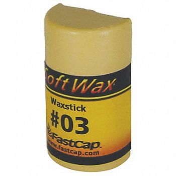 FAST CAP Soft Wax Filler System 1 oz Stick Beige, 3WDF6