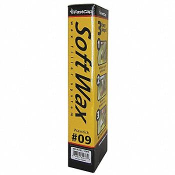 FAST CAP Soft Wax Filler System 1 oz Mocha PK10, 3WDN8