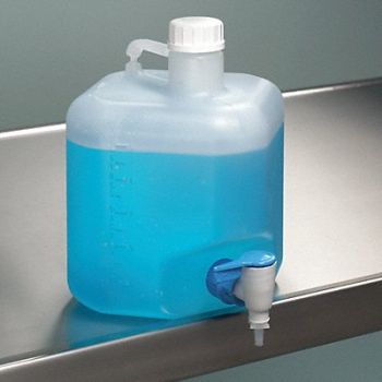 DYNALON Carboy PP 5L w/Spigot, 3WDU6
