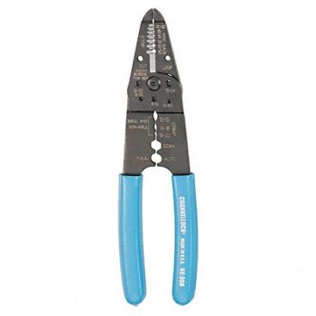 CHANNELLOCK Wire Stripper 22 to 10 AWG 8-1/4 In, 3WDX1