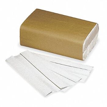ABILITY ONE Paper Towel Sheets White 200 PK12, 3WE27
