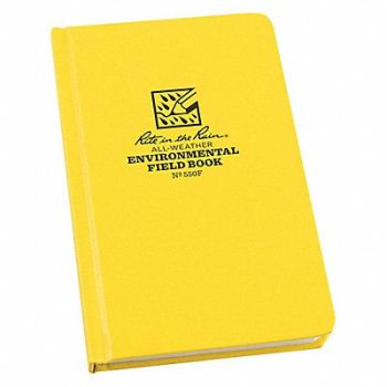 RITE IN THE RAIN All Weather Notebook Nonwirebound, 3WHC5