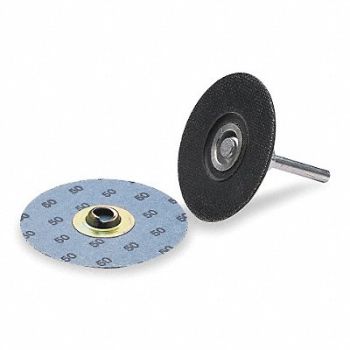 NORTON Quick Change Disc Backup Pad 4 in Dia, 3WK74
