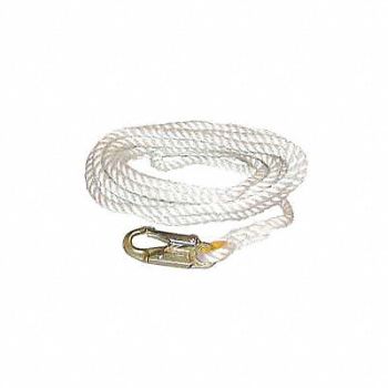 HONEYWELL MILLER K3316 Positioning Lanyard White Fixed, 36WA34