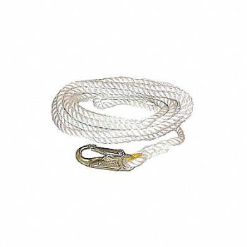 HONEYWELL MILLER K3316 Positioning Lanyard White Fixed, 36WA32