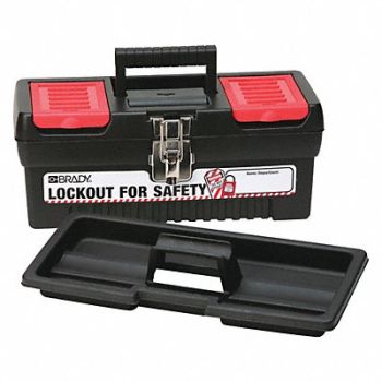 BRADY Lockout Tool Box Unfilled, 3WPG4