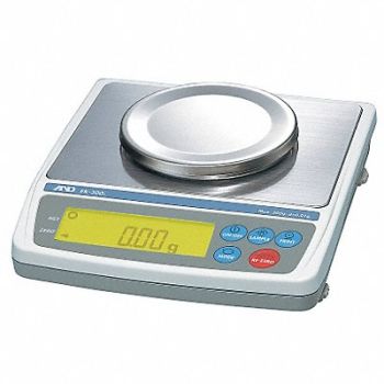 A D WEIGHING Digital Balance SS Platform 600g Cap., 3WRF4