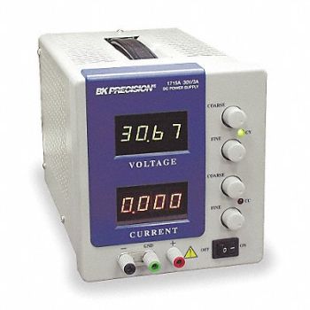 B K PRECISION Power Supply 0-60Vdc 0-2 A Digit Display, 3WU40