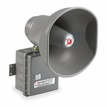 FEDERAL SIGNAL Signaling Device 24VDC 0.67 AC Gray, 3WU52