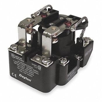DAYTON H8151 Open Power Relay 8 Pin 240VAC DPDT, 5X848