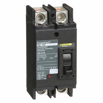 SQUARE D Circuit Breaker 150A 2P 240VAC QB, 3XB96