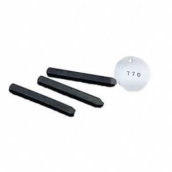 GRAINGER APPROVED Letter Stamp A Thru Z and Period PK27, 3XDH6
