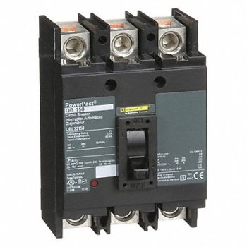 SQUARE D Circuit Breaker 150A 3P 240VAC QB, 3XE11