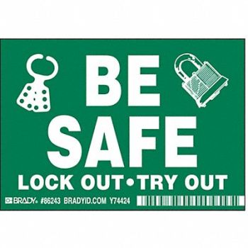 BRADY Label 3 1/2 inx5 in Polyester PK5, 3XEC2