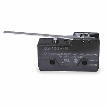 OMRON Snap Switch 10A DPDT Hinge Lever Low OT, 3XG31
