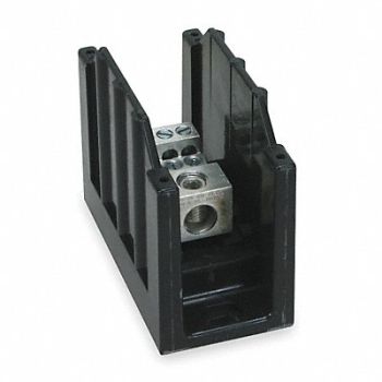 BUSSMANN Power Distr Block Al/Cu 600V AC/DC, 3XH60