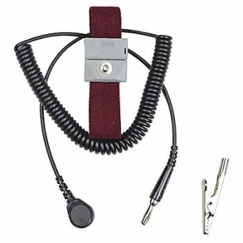 SCS Static Control Wrist Strap Adj Knitted, 3XJY5