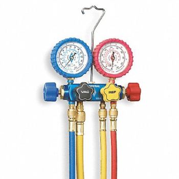 IMPERIAL Mechanical Manifold Gauge Set 4-Valve, 3XL15