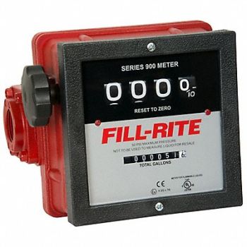 FILL-RITE Flowmeter 1 in FNPT, 3XNL1