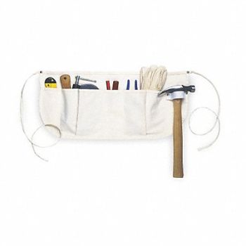 CLC Tool Apron White Canvas 29 to 50 in, 3XUV3