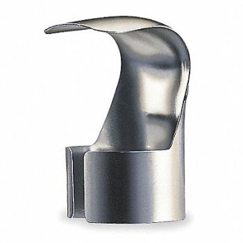 MILWAUKEE Heat Gun Hook Nozzle 1 1/2 Outside Dia, 3Y223