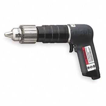 INGERSOLL RAND Drill Air-Powered Pistol Grip 3/8 in, 3Y511