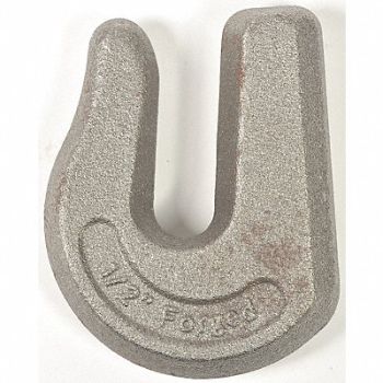 BUYERS PRODUCTS Weld-On Grab Hook Grade 43 1/2 In, 3YCN9