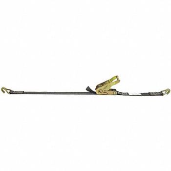 LIFT-ALL Motorcycle Tie Down Strap Ratchet 6 ft., 3YCU1