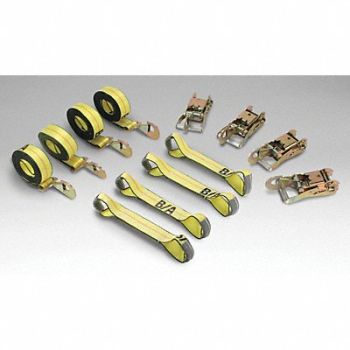 B/A PRODUCTS CO. Tie Down Strap Ratchet Poly 14 ft., 3YCW7
