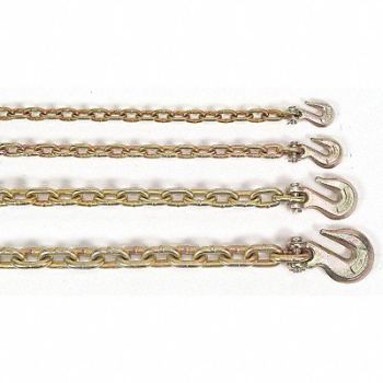 B/A PRODUCTS CO. Chain Grade 70 5/16 Size 10 ft 4700 lb., 3YDH5