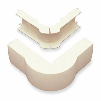 LEGRAND External Elbow 90 Deg Ivory PVC Elbows, 3YE28